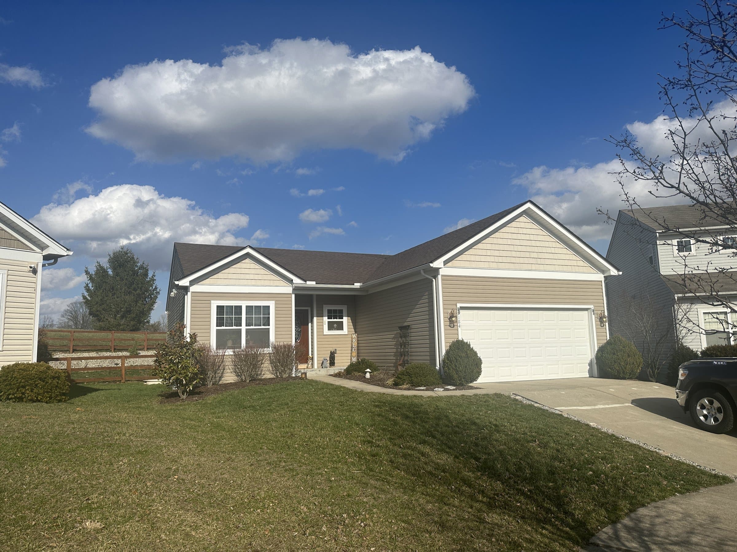 Suburban home roof replacement in Cincinnati, OH
