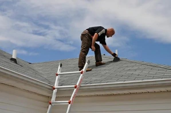 NextRoof 360 contractor performing a residential roof inspection in Ohio